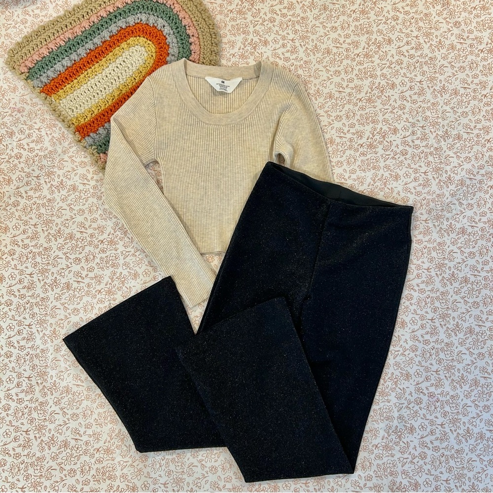 H&M Kids Trendy Outfit Set Size 8/10